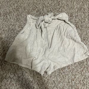 Princess Polly cream shorts